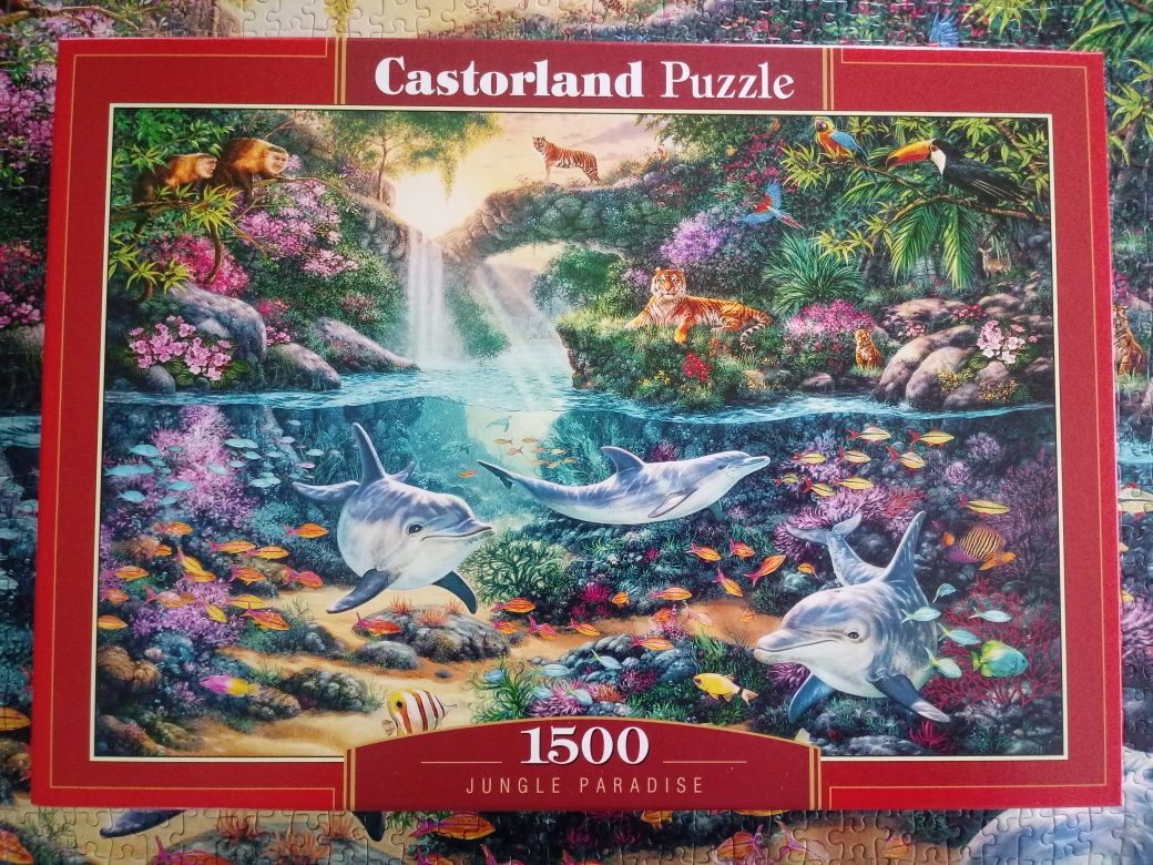 Castorland 1500 Puzzle Jungle Paradise Dżungla