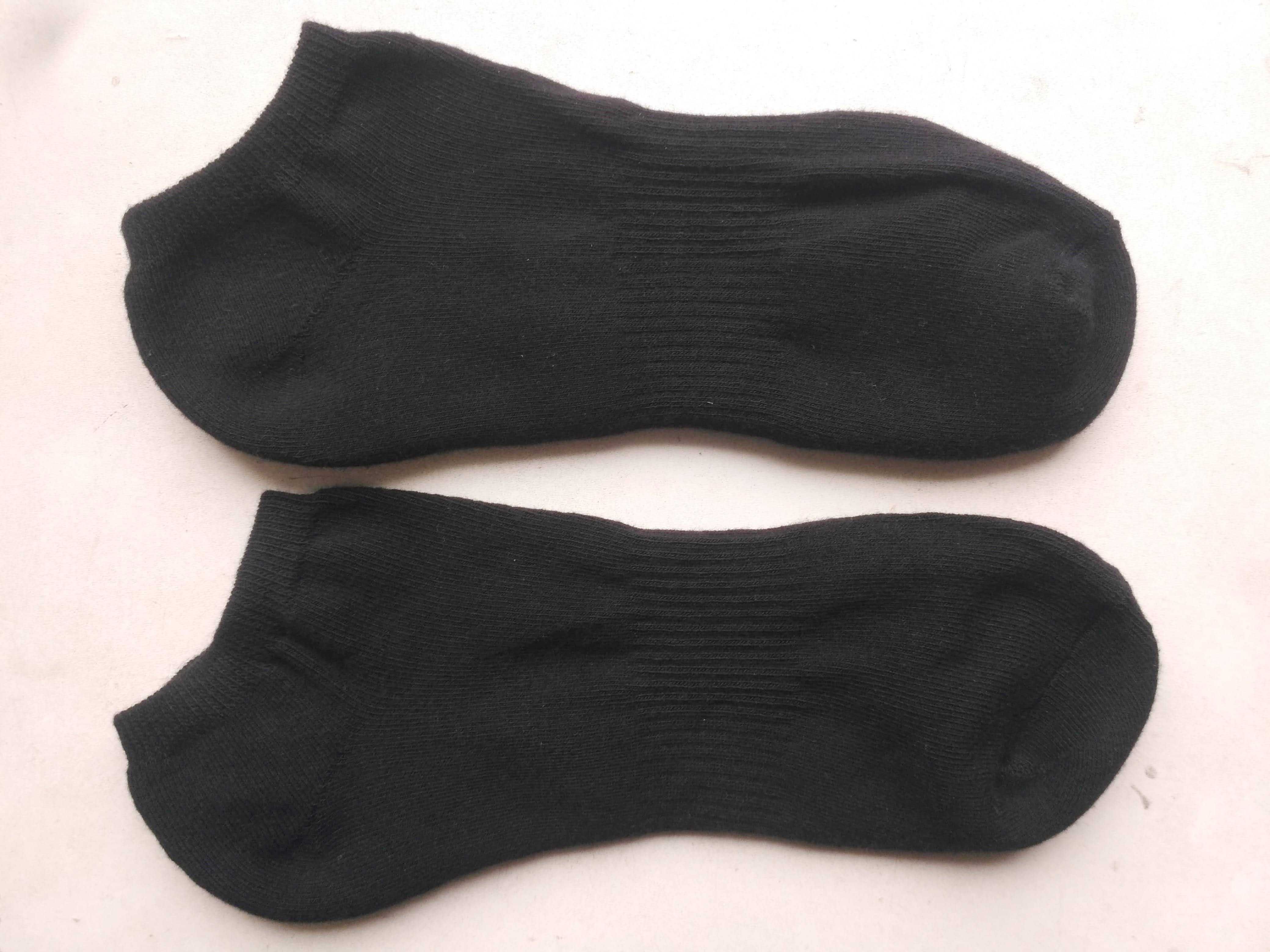 Шкарпетки 37-40 black в'язані