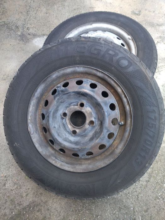 Резина лето 175/70/R13 шины диски обмен