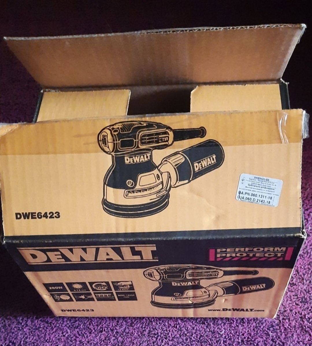 Коробка тара упаковка DeWALT оригинал Деволт