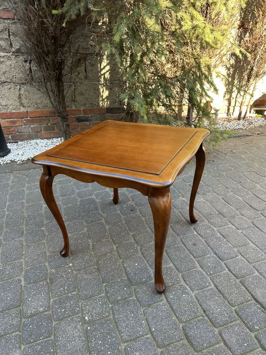 Stylowa Ława Ludwikowska Ludwik Stolik Kawowy Po Renowacji