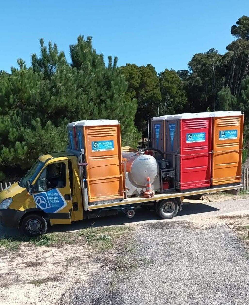 Casas de Banho Portáteis-Obras e Eventos