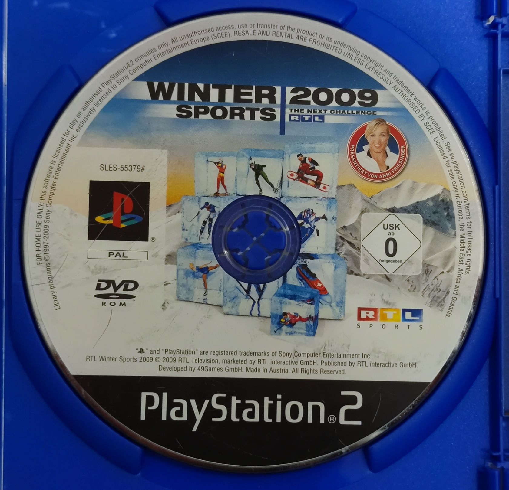 RTL Winter Sports 2009 PlayStation 2 PS2