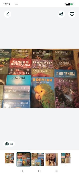 Большие книги о животных