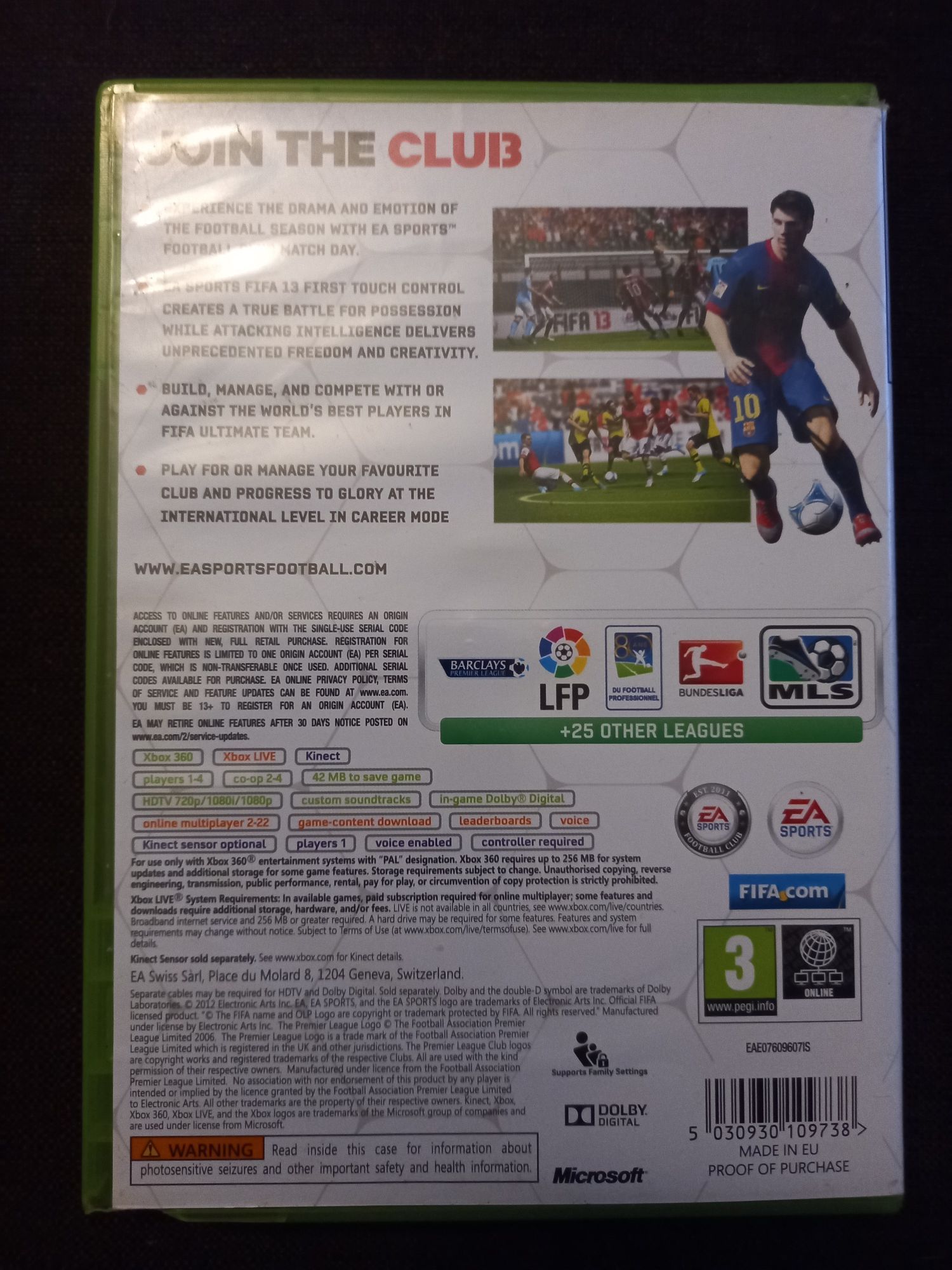 Gra Fifa 13 na konsolę xbox 360