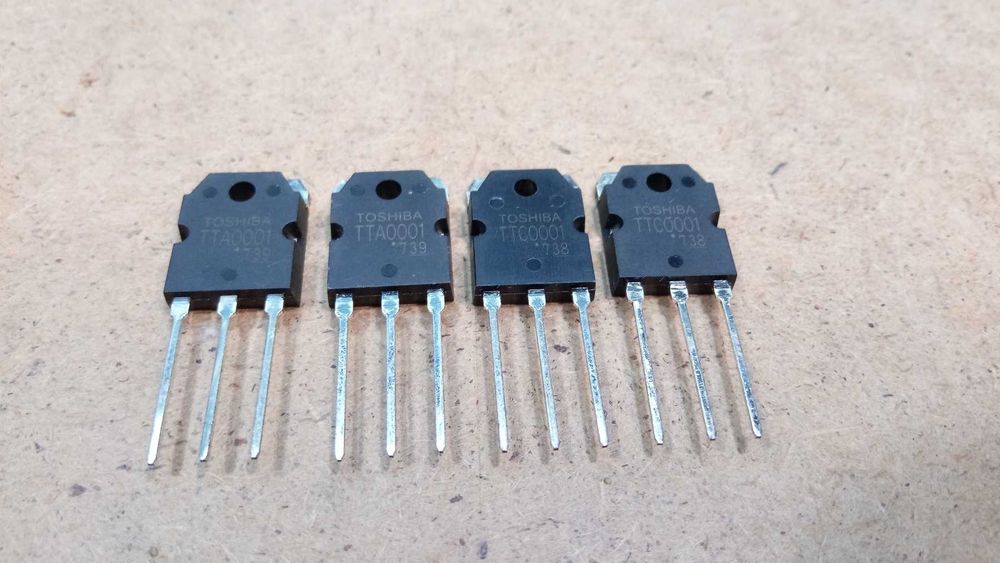 Транзистори  2SA1943 2SC5200 оригінальні.