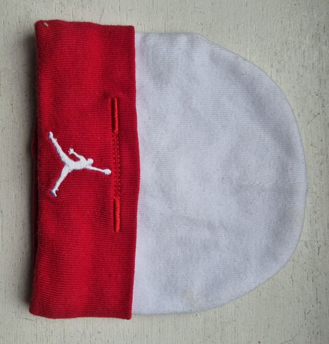 JORDAN roz. 0-6 miesięcy bawełniana czapka