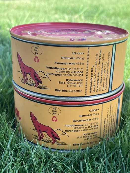 Сюрстрьомінг Велика банка! Свіжа