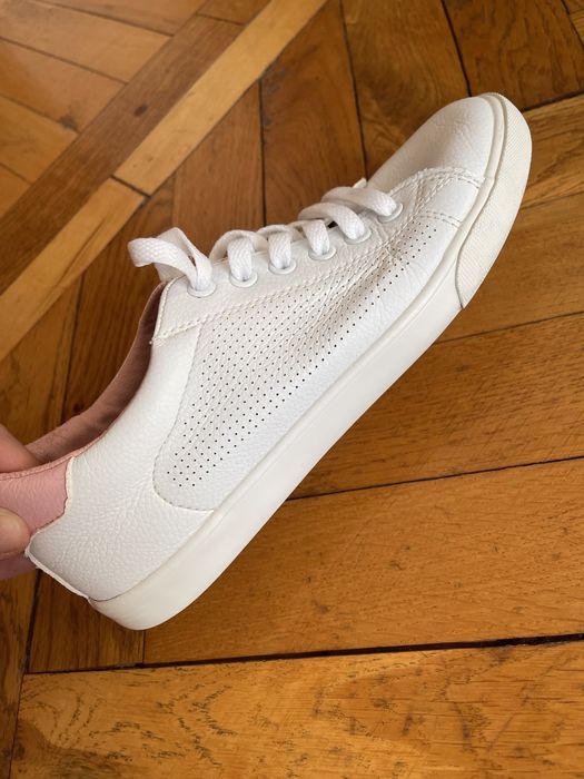 Кеды из кожзама, стелька 24,5 см