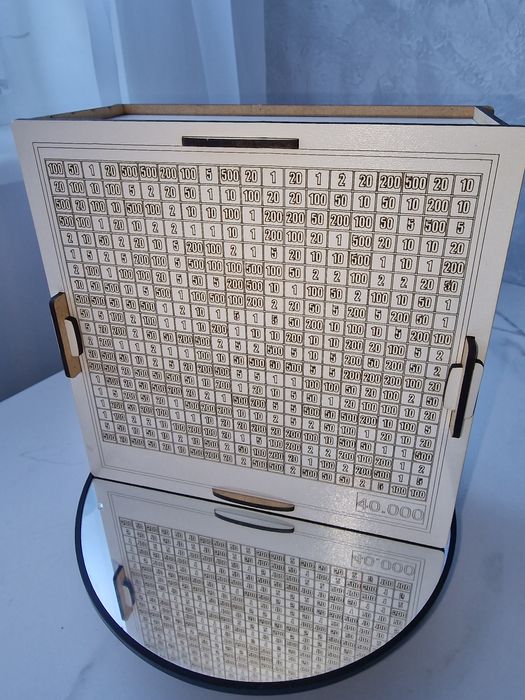 Skarbonka wykreślana docelowa