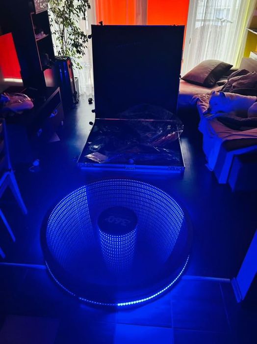 Platforma 360° do nagrywania wideo – 115 cm szkło–NOWA, nieużywana!