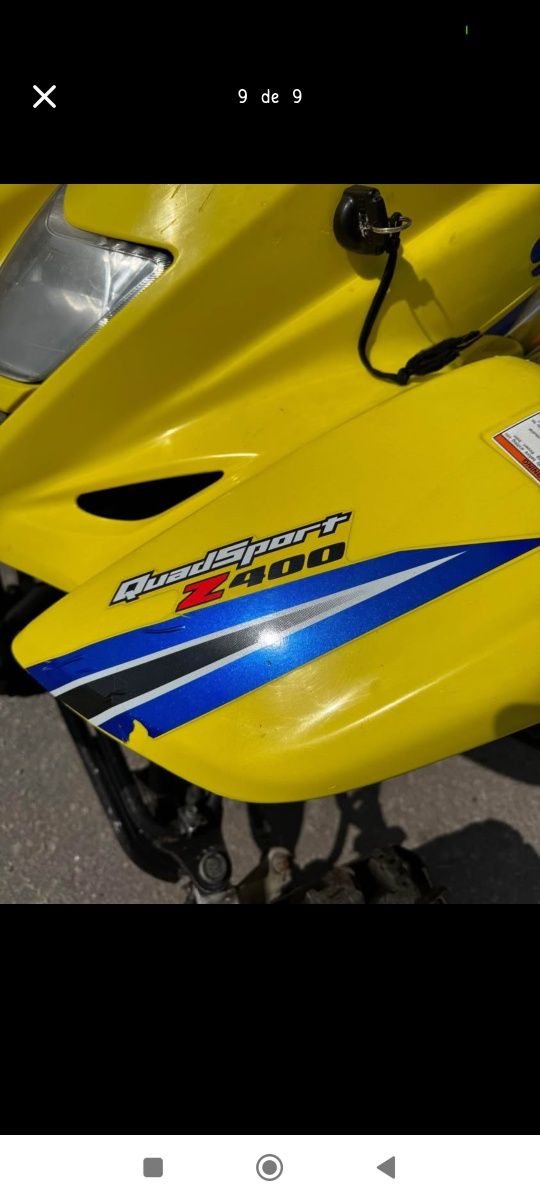 Moto  Suzuki ltz 400