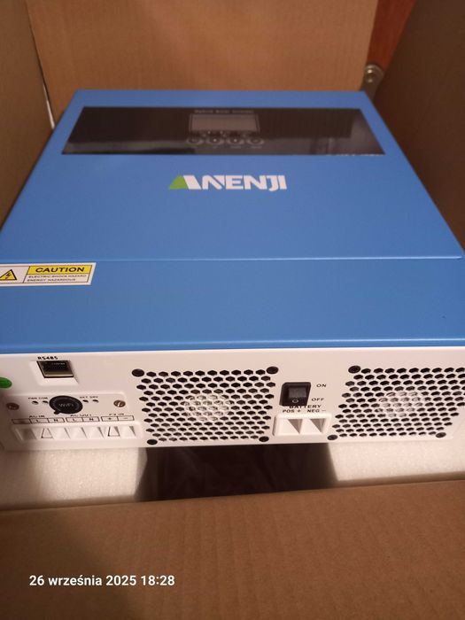 Inwerter hybrydowy off grid 4.2kw Anenji 24v nowy. Wifi.