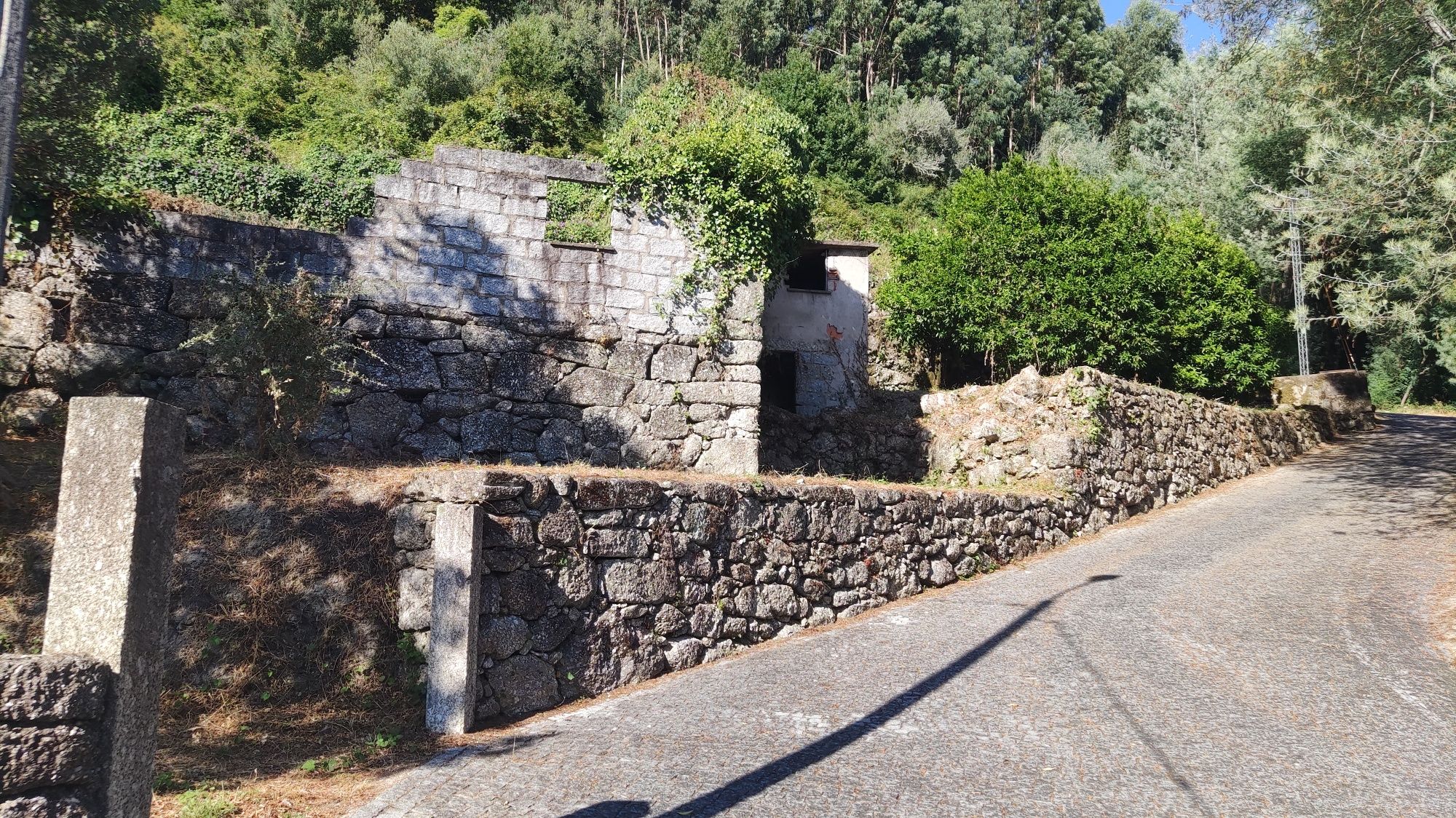 Terreno com duas casas devolutas