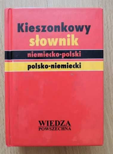 Słownik niemiecko-polski, polsko-niemiecki DUŻY 615 stron, twarda okł.