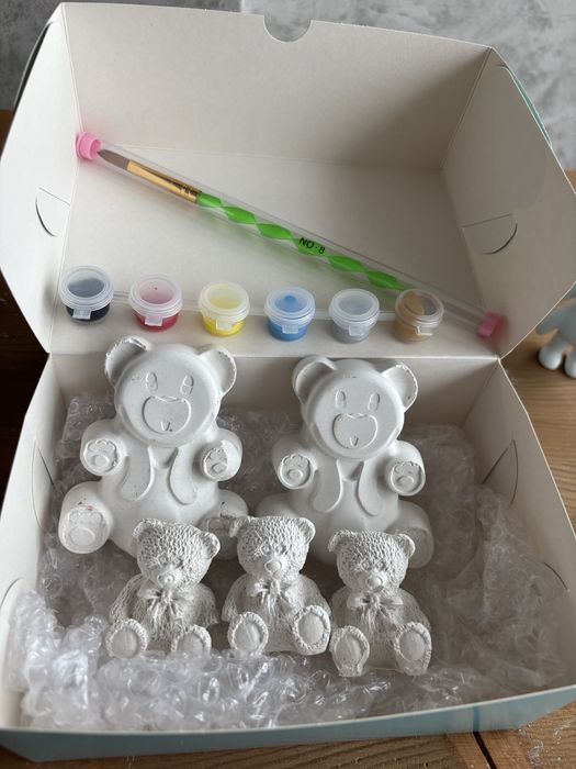 Набори для творчості, гіпсові фігурки