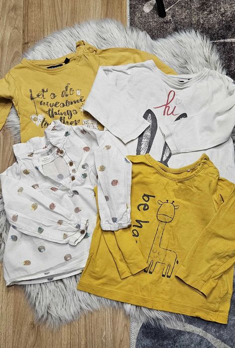 Zestaw ubrań, 74 cm, ubranka dla dziewczynki