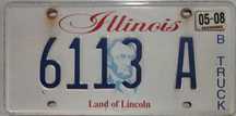 Tablica rejestracyjna USA - Illinois