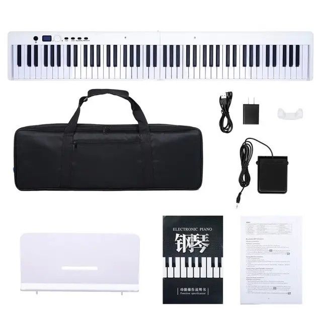 Цифрове піаніно на 88 клавіш FG Wersi88 Білий + сумка + ножна педаль