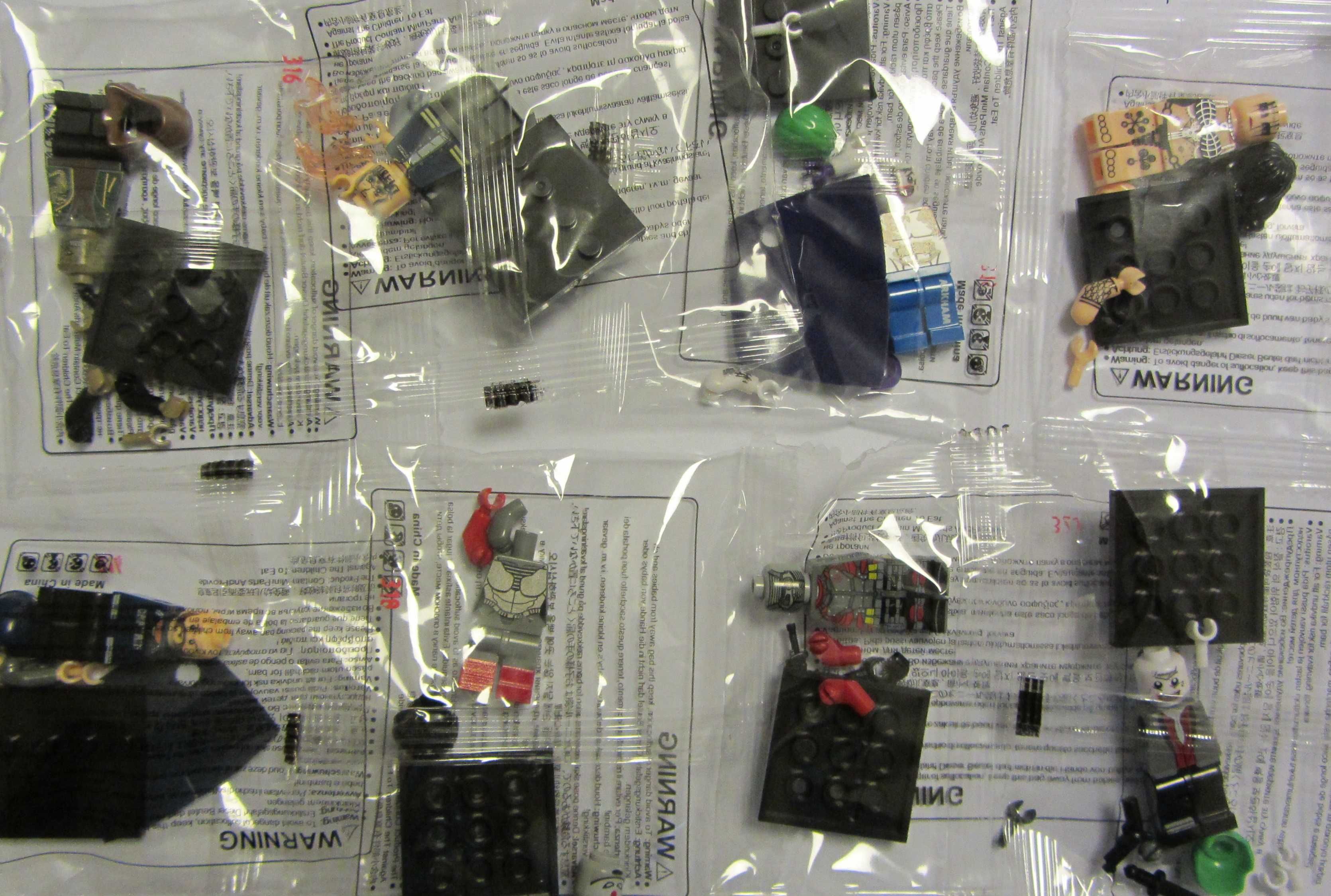 Bonecos minifiguras Super Heróis nº38 (compatíveis com Lego)