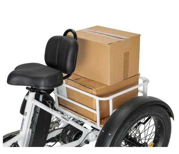 Rower elektryczny Triker, Jobobike -trójkołowiec, solidny, dla seniora