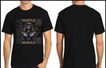 Koszulka T-Shirt Bawełniana  S/M/L/XL/XXL Goryl na siłownie GYM