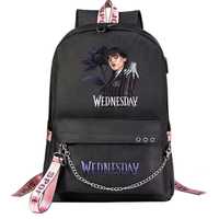 Рюкзак шкільний ,повсякденний Wednesday,Венсдей