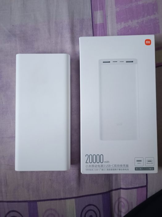 Power Bank Павербанк Xiaomi 3 20000 mAh 18W | ОРИГІНАЛ