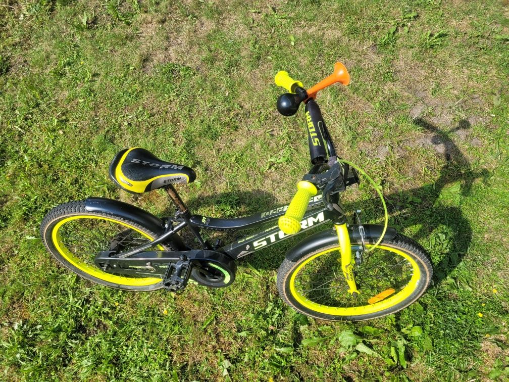 Rower storm czarno seledynowy 20 jak bmx