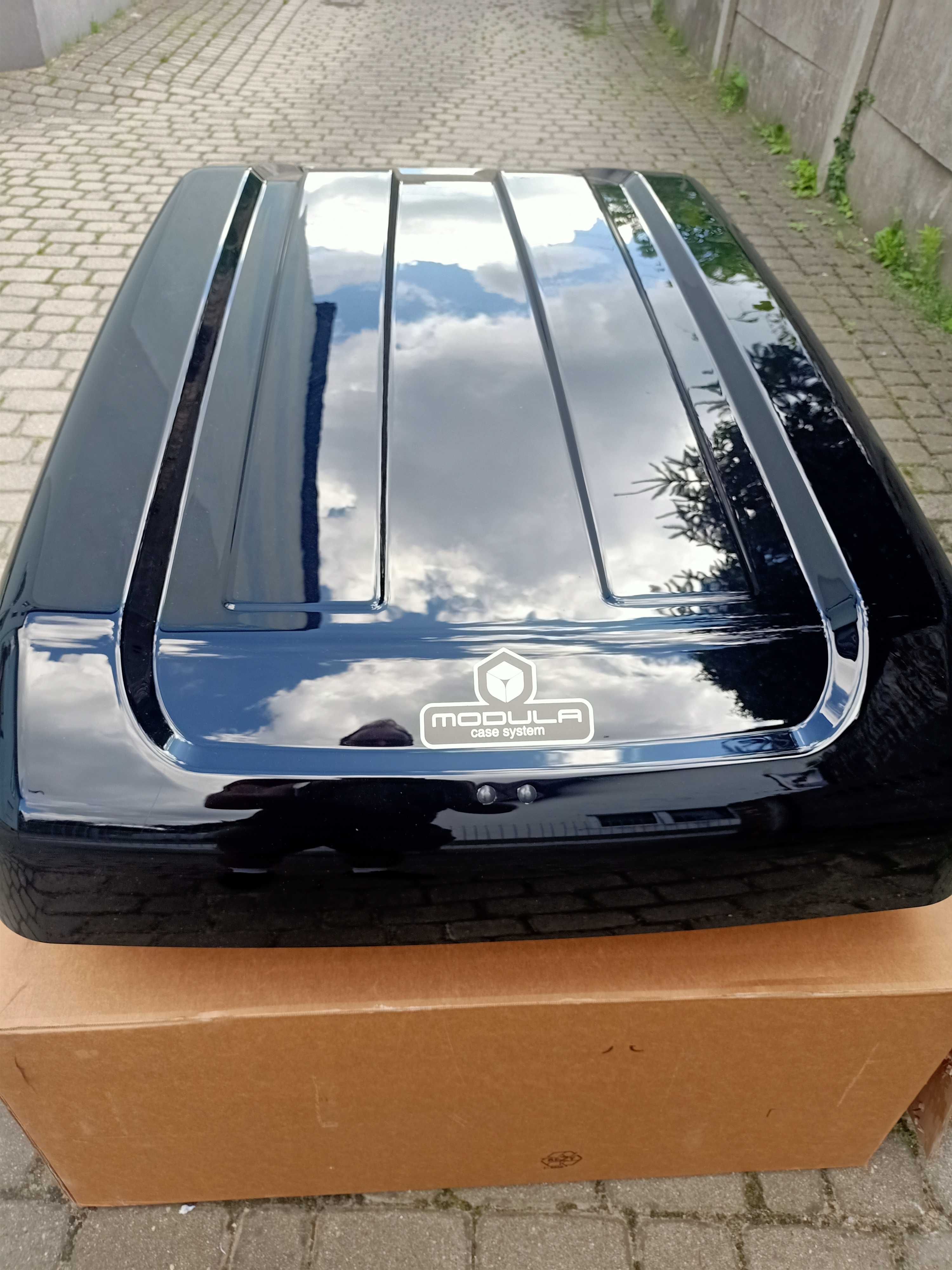 Box dachowy Modula Evo 400, praktycznie nowy, raz użyty