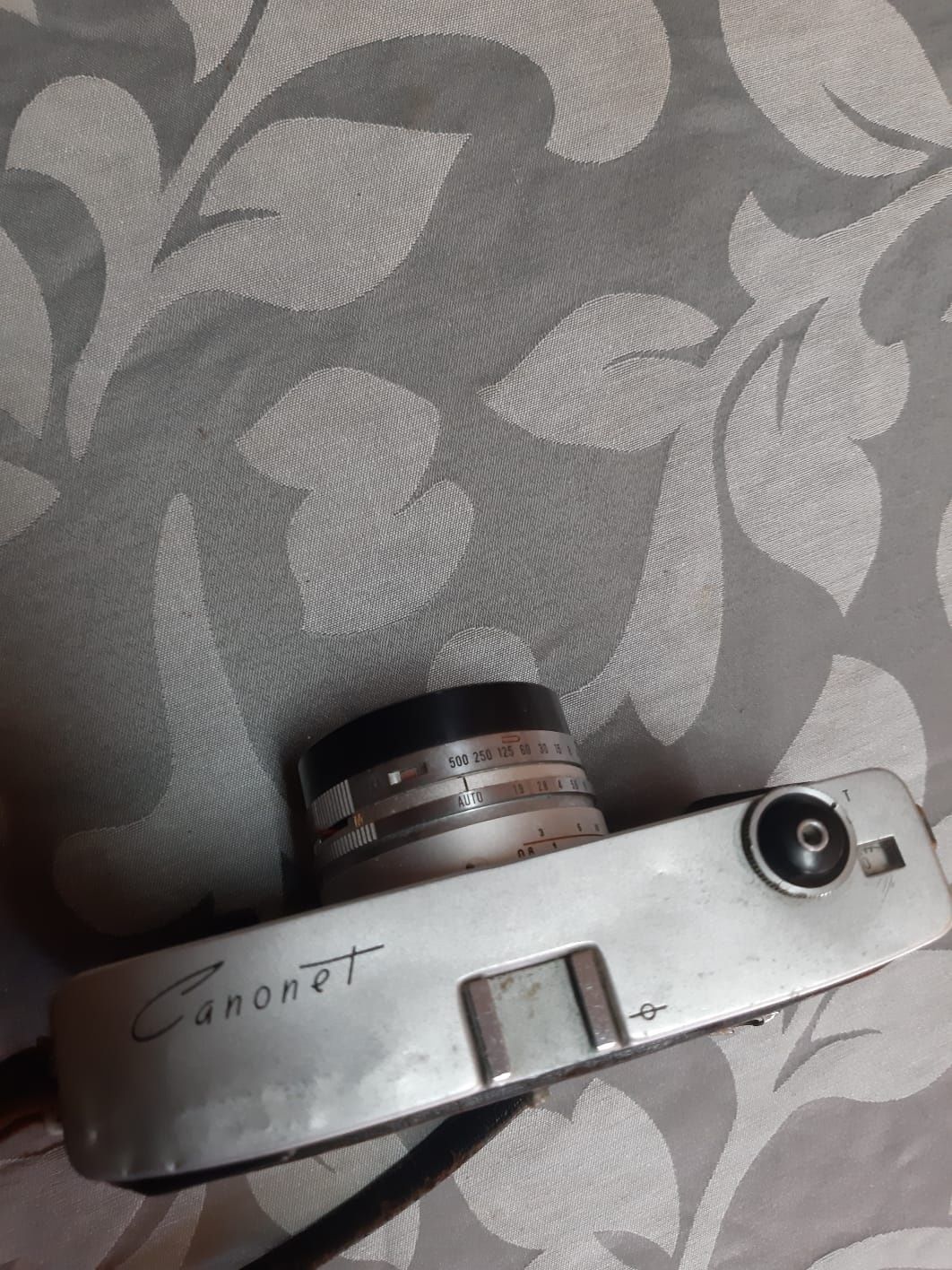 Máquina fotográfica antiga Canon