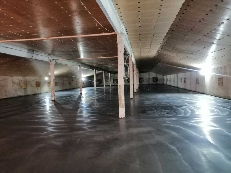 Промислова підлога. Топінг. Влаштування промислової бетонної підлоги.