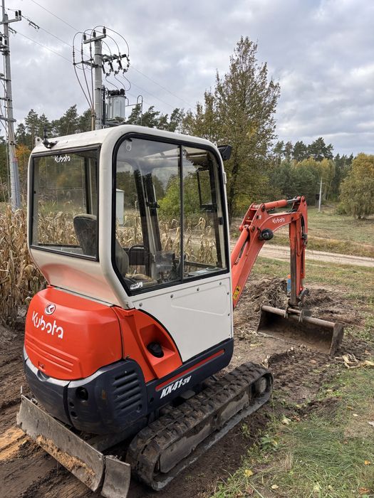 Minikoparka Kubota kx41-3 faktura