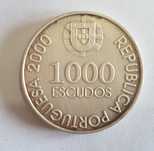 Moeda de 1000 escudos D. João de Castro