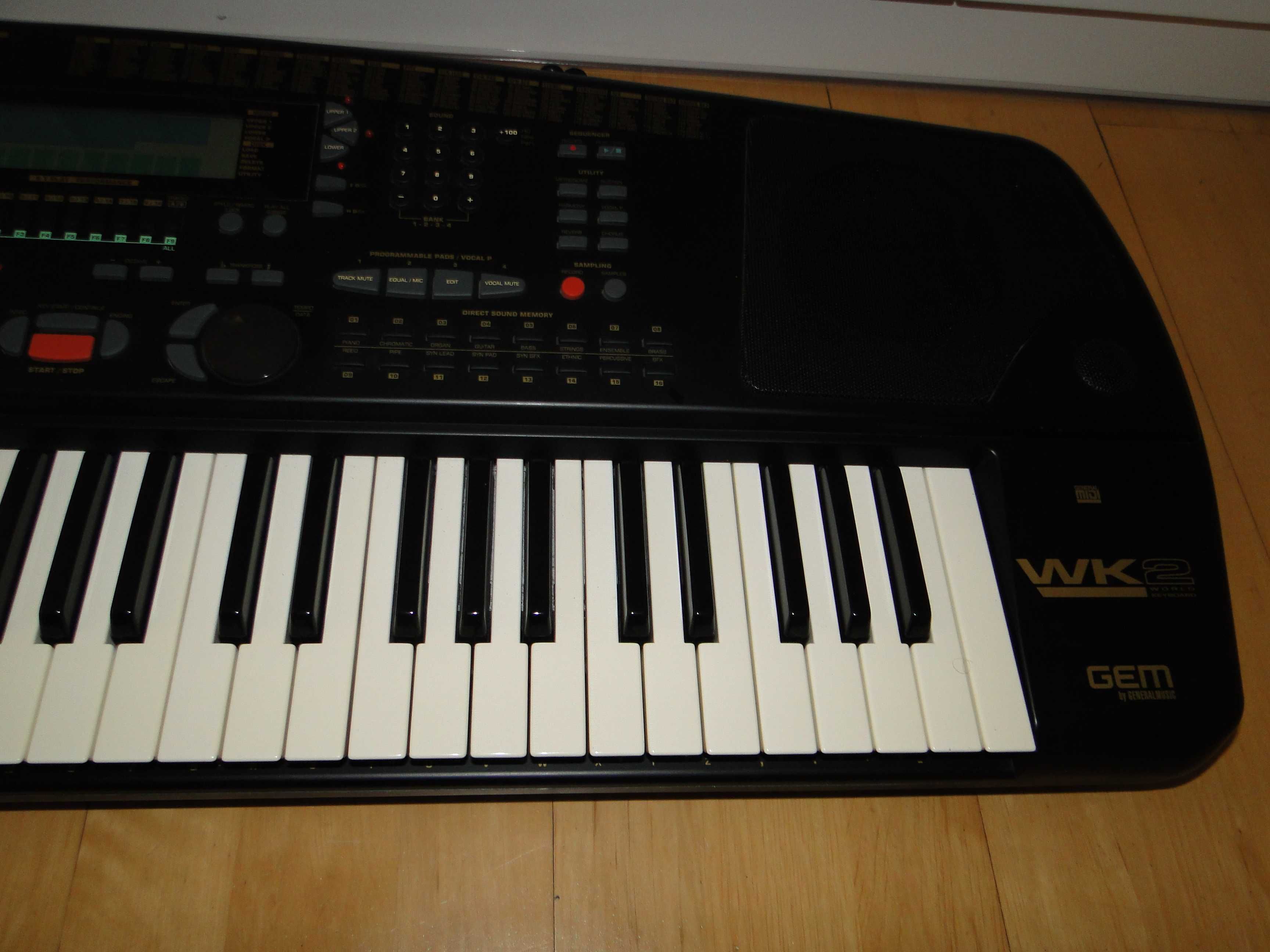 Genialny Profesjonalny Keyboard Arranger GEM WK-2.Piękne Barwy.Okazja