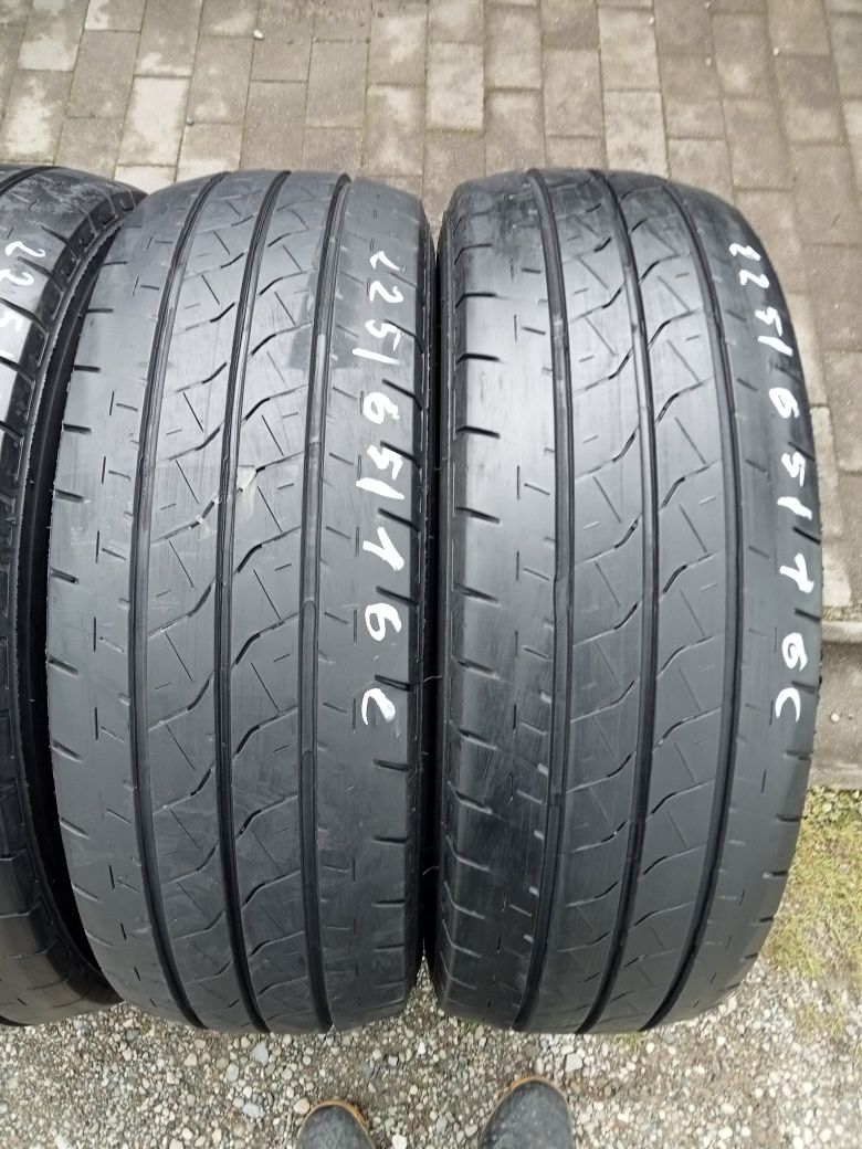 4x Opony Używane Letnie 225/65R16C Bridgestone