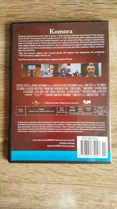 Komora - film DVD - James Foley