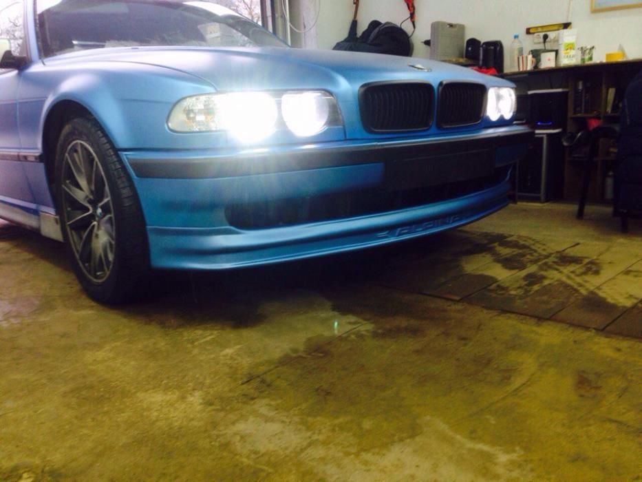 бмв е38 накладка на бампер губа спойлер bmw