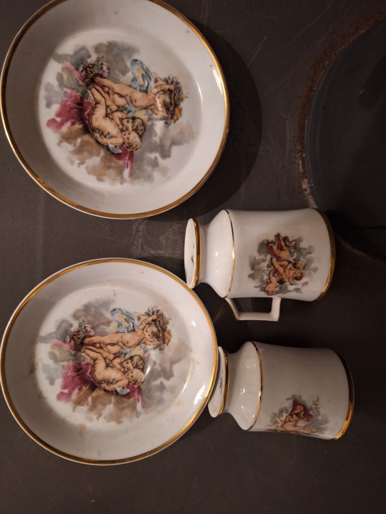 Conjunto de café da vista alegre