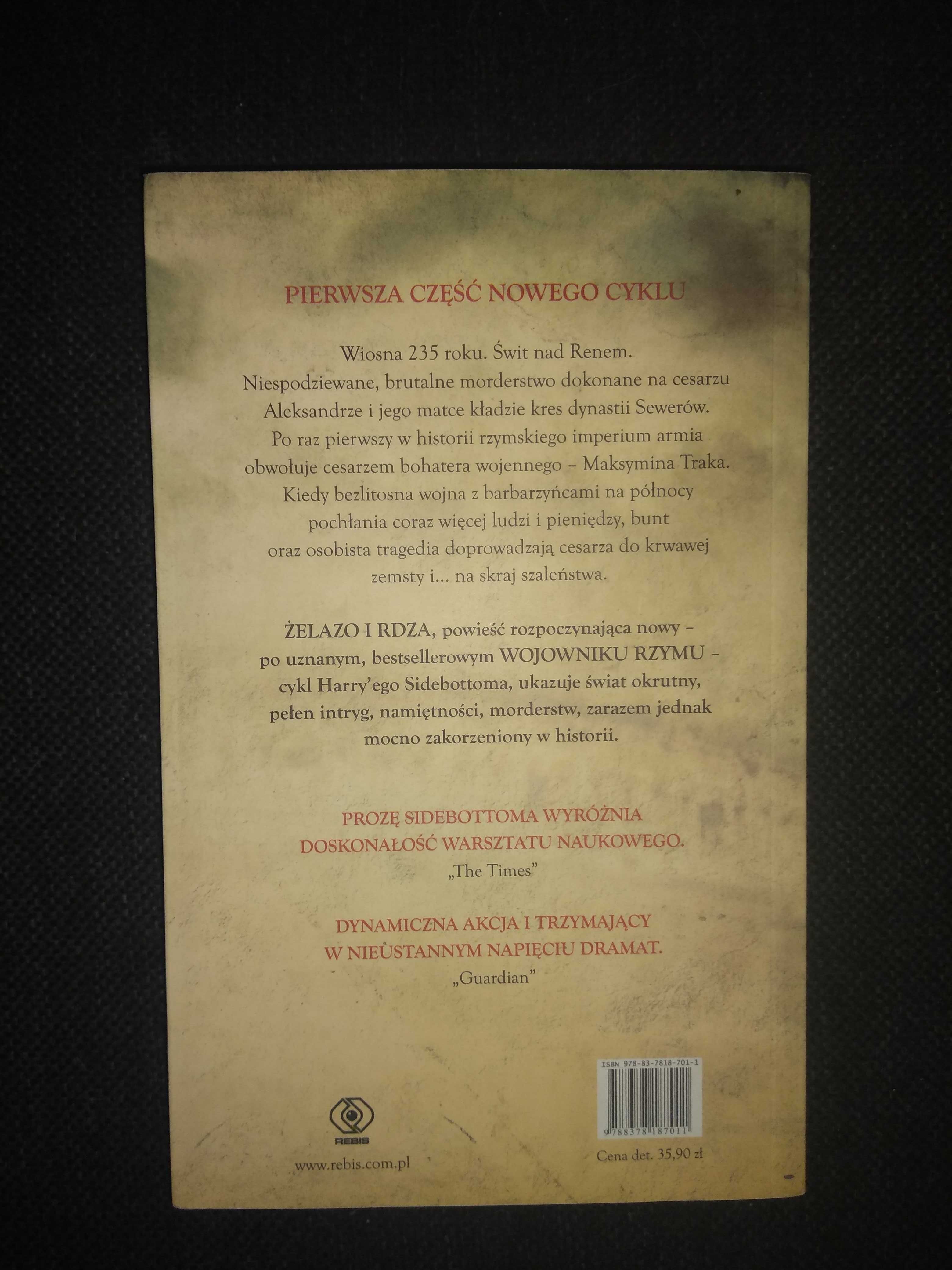 Dobra książka - Cesarski tron żelazo i rdza H.Sidebottom (P60)