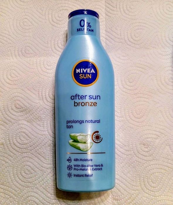 Nivea  Sun Balsam przedłużający opaleniznę Bronze, 200 ml 2 szt.