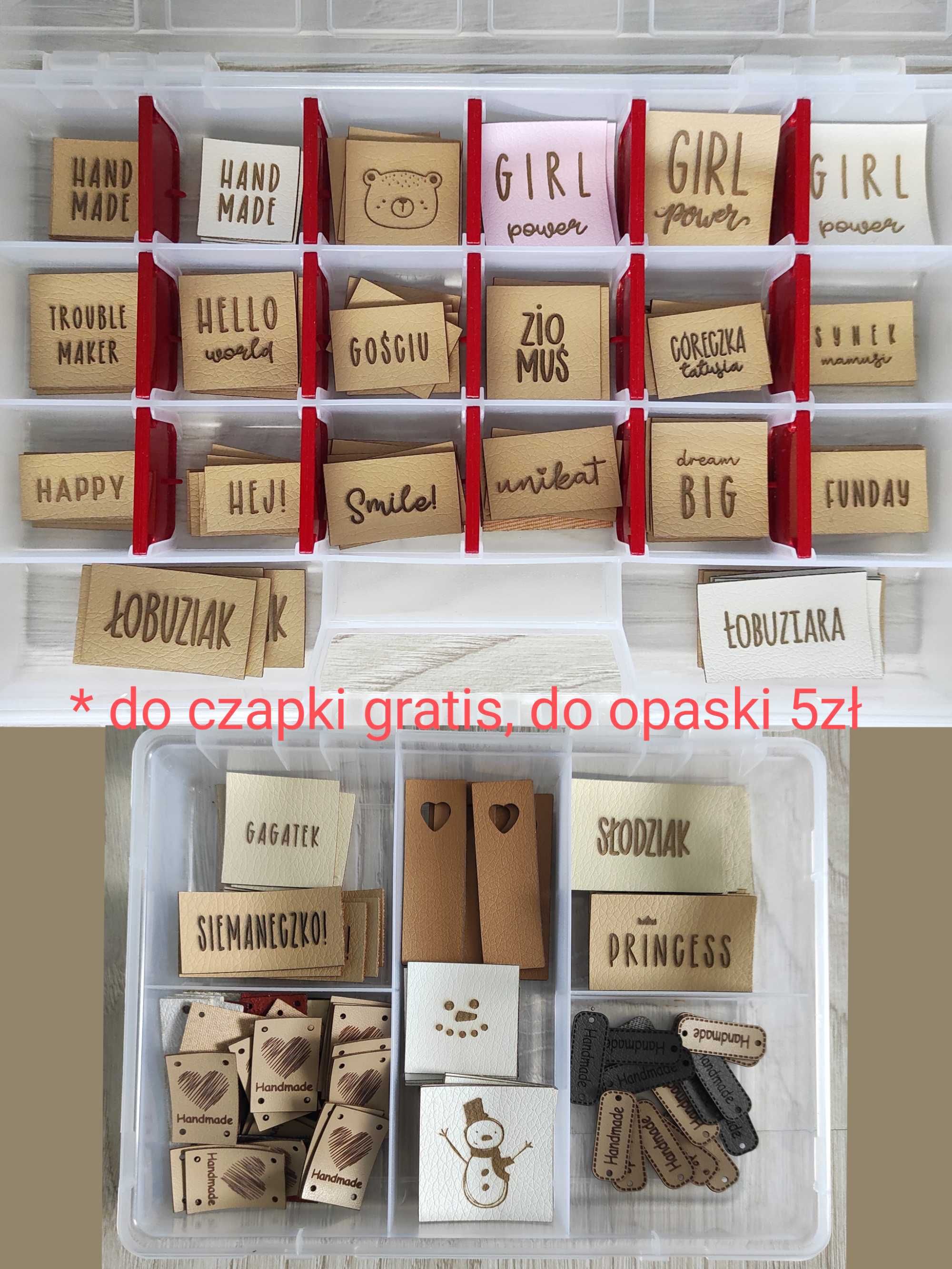 Na wymiar Opaska wiosenna miś prosta przeplatana pin up kokarda prążek