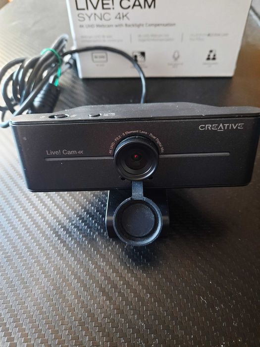 Rewelacyjna kamera internetowa 4K CREATIVE LIVE! CAM SYNC V4