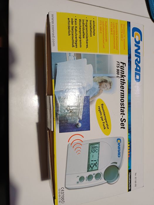 Termostat bezprzewodowy CONRAD FTS 800 C