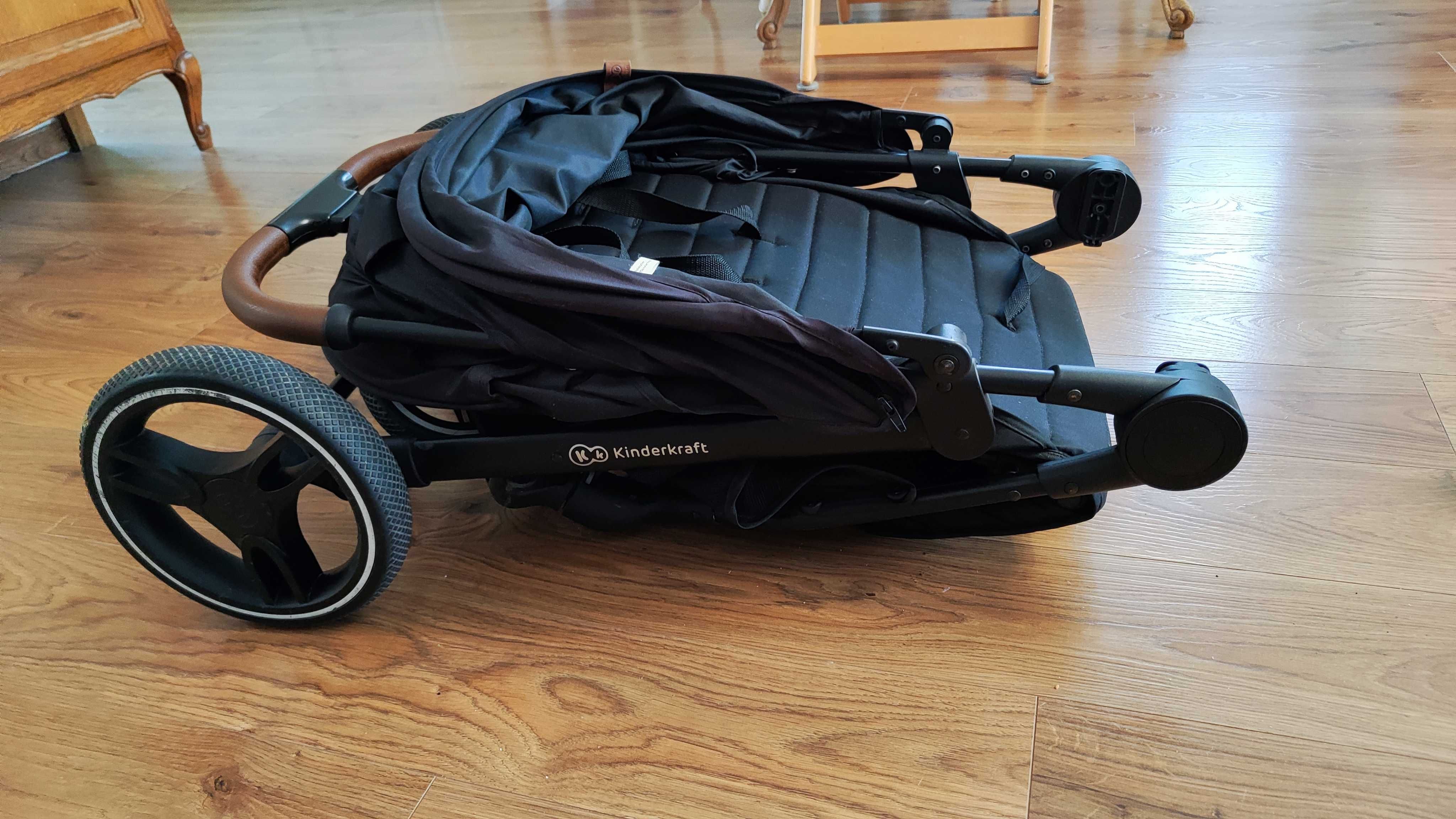Kinderkraft wózek spacerowy GRANDE LX czarny
