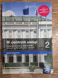 W centrum uwagi 2 | podręcznik do wosu klasa 2, zakres rozszerzony