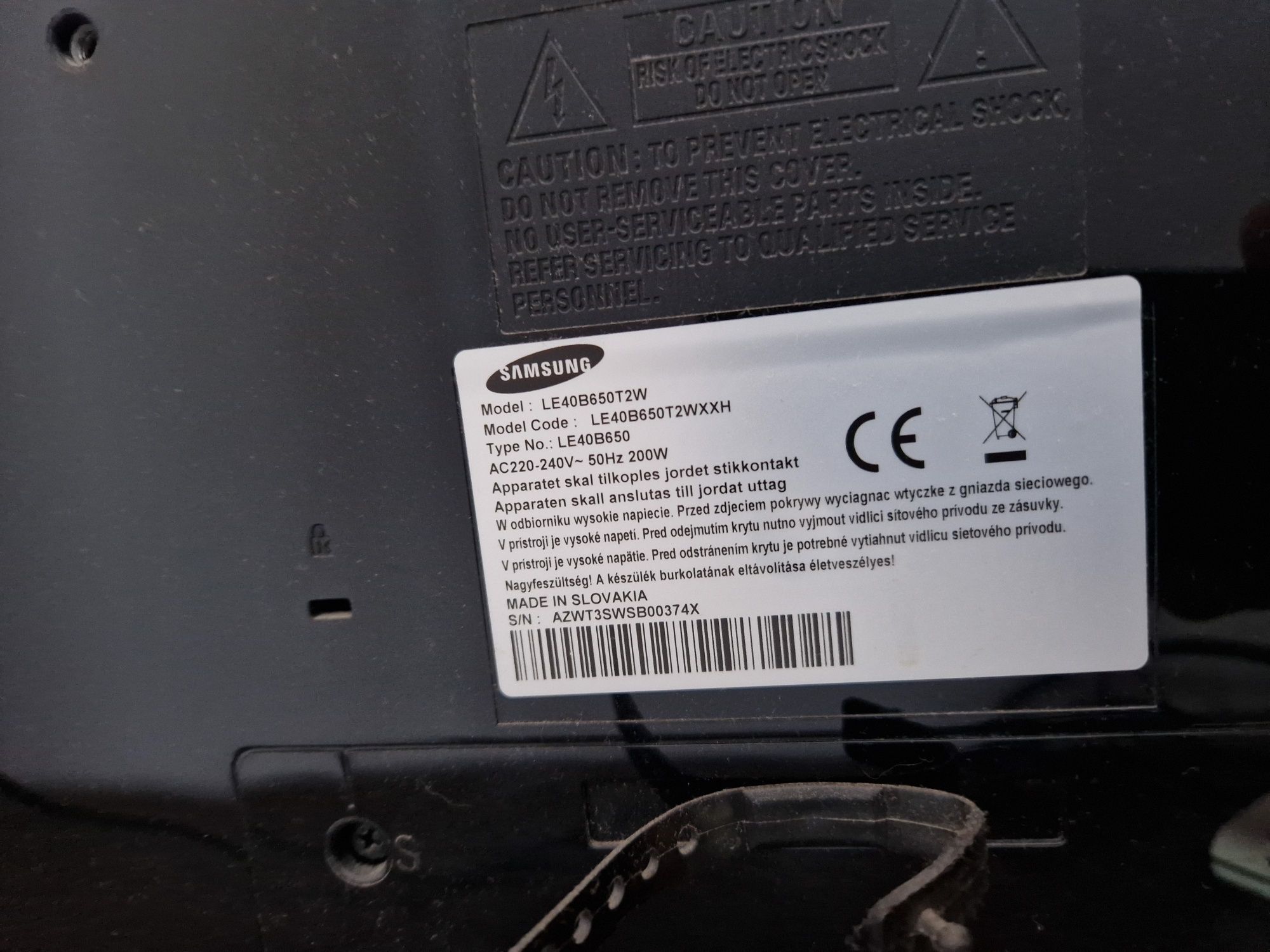 Sprzedam telewizor szklany Samsung 42 cale