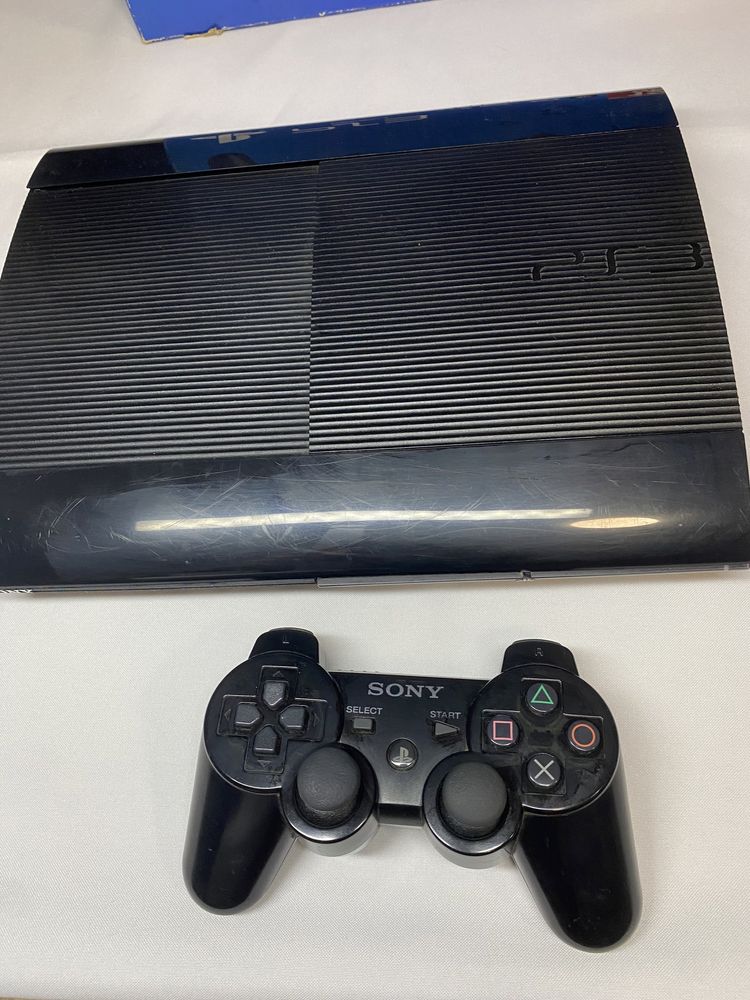 PlayStation 3 super slim 500 gb коробка 7 ігор