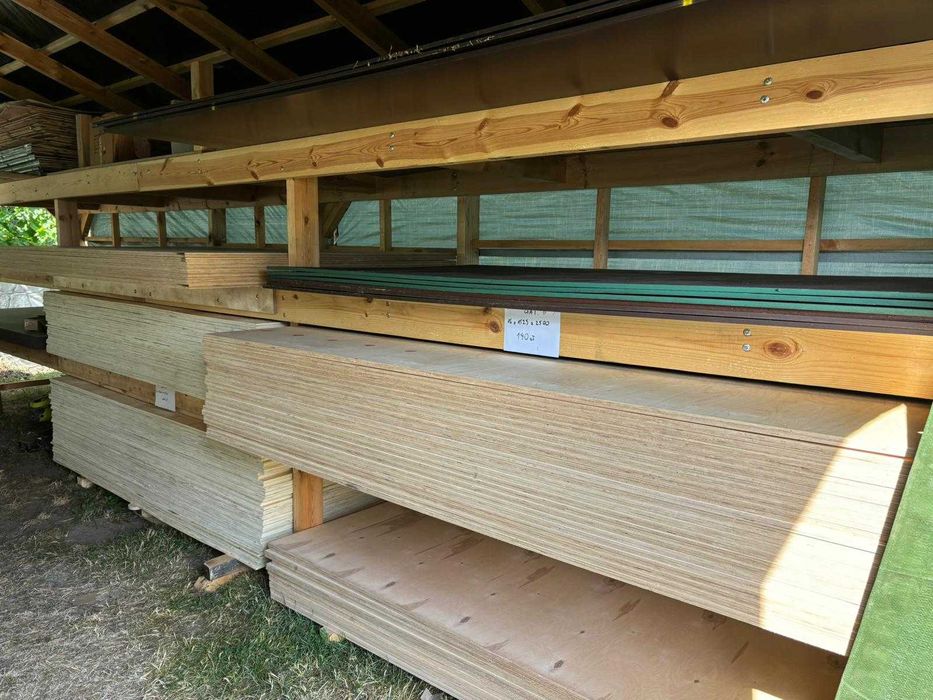 Sklejka brzozowa 15mm wodoodporna 1250x2500 6.5, 9, 12, 18, 21, 24, 27
