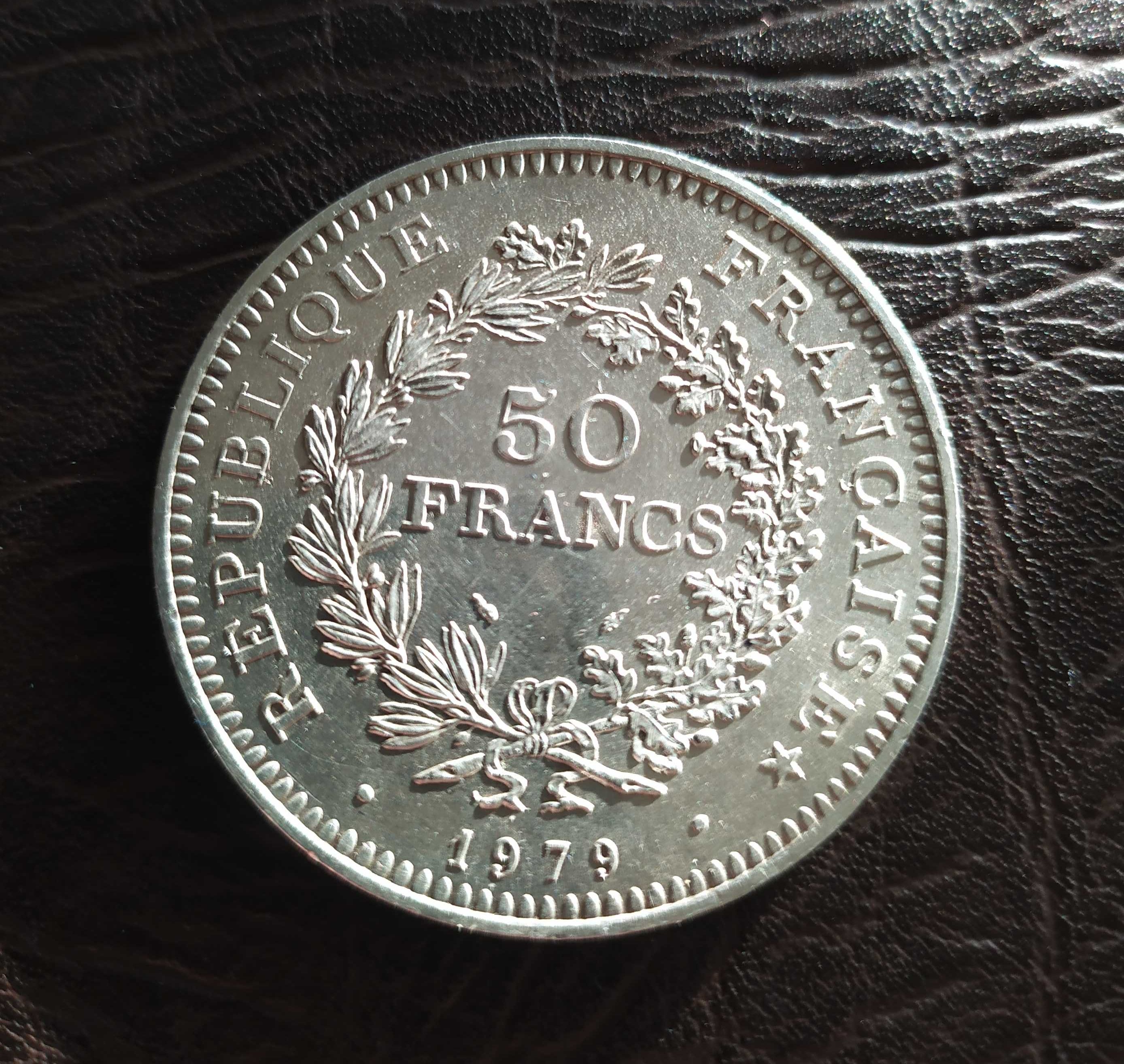 50 франков 1974 г., Геркулес.